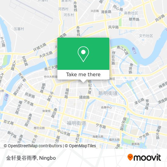 金轩曼谷雨季 map