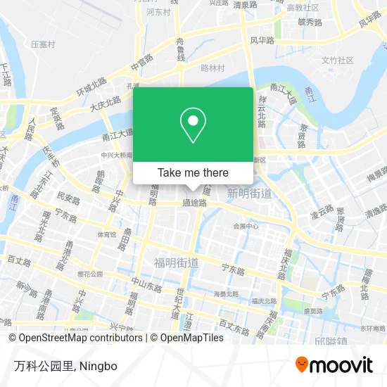 万科公园里 map