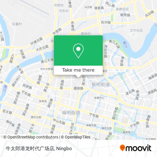 牛太郎港龙时代广场店 map
