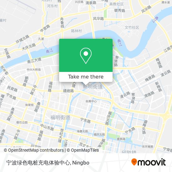 宁波绿色电桩充电体验中心 map