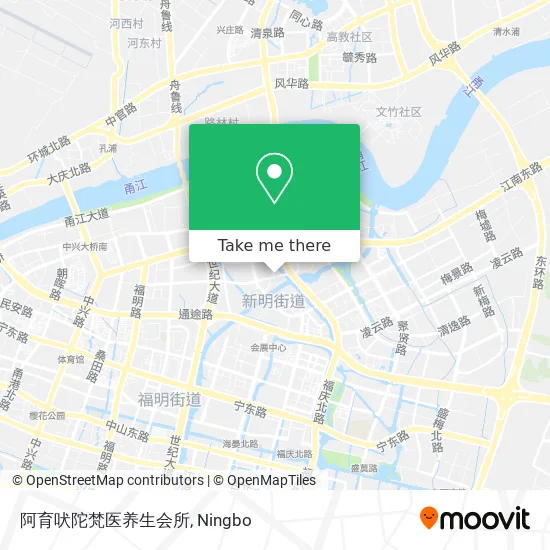 阿育吠陀梵医养生会所 map