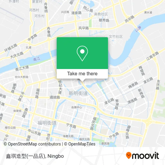鑫琪造型(一品店) map