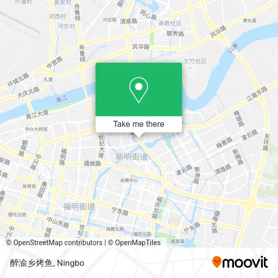 醉渝乡烤鱼 map