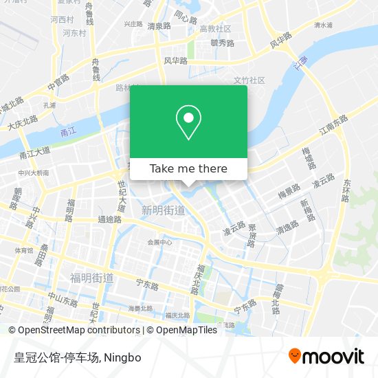 皇冠公馆-停车场 map