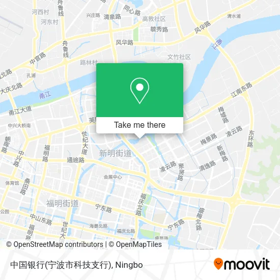 中国银行(宁波市科技支行) map