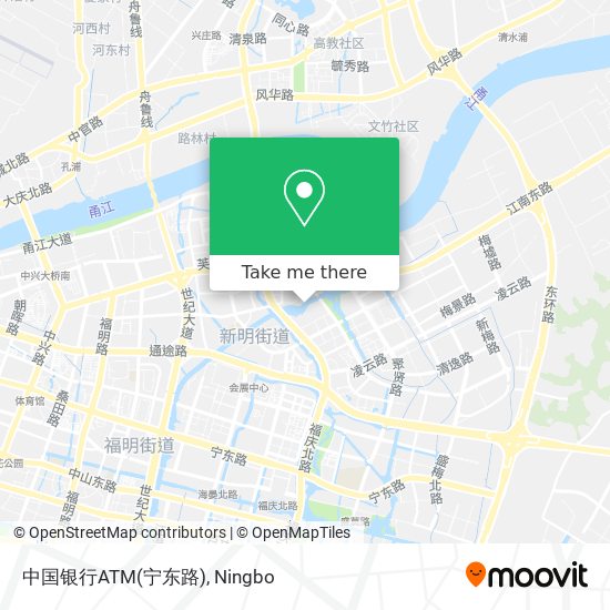 中国银行ATM(宁东路) map