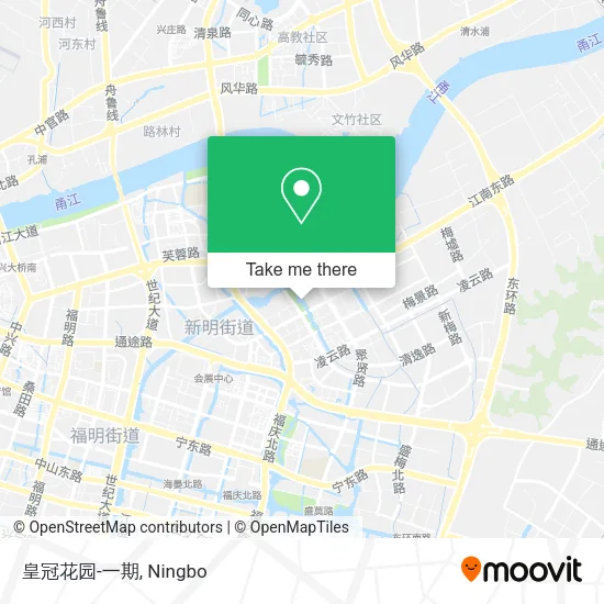 皇冠花园-一期 map