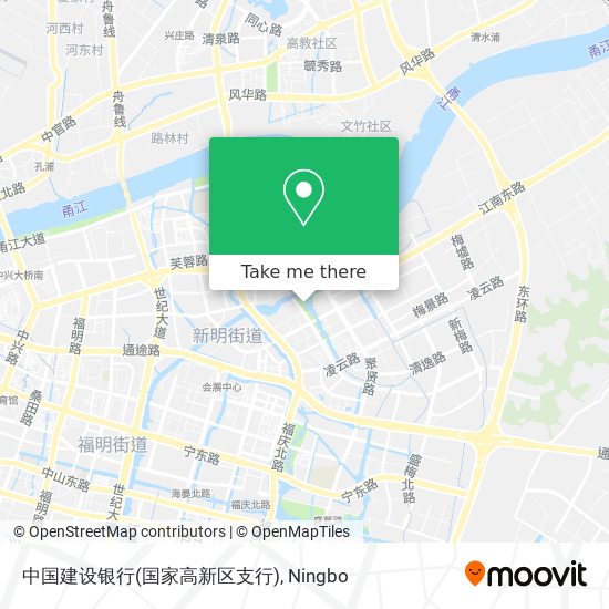 中国建设银行(国家高新区支行) map