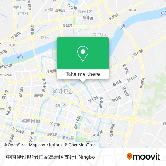 中国建设银行(国家高新区支行) map