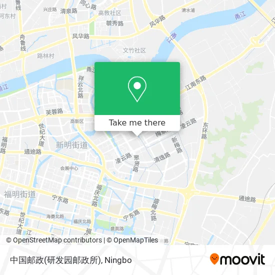 中国邮政(研发园邮政所) map