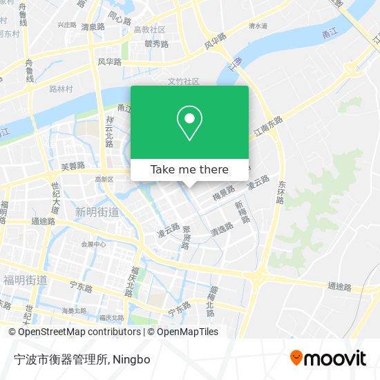 宁波市衡器管理所 map
