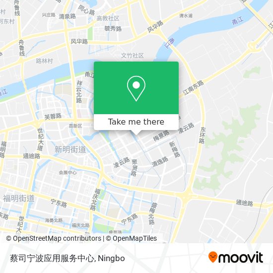 蔡司宁波应用服务中心 map