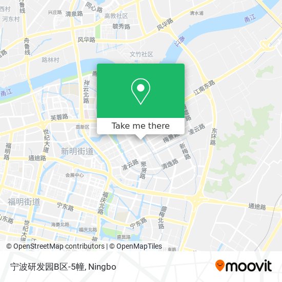 宁波研发园B区-5幢 map