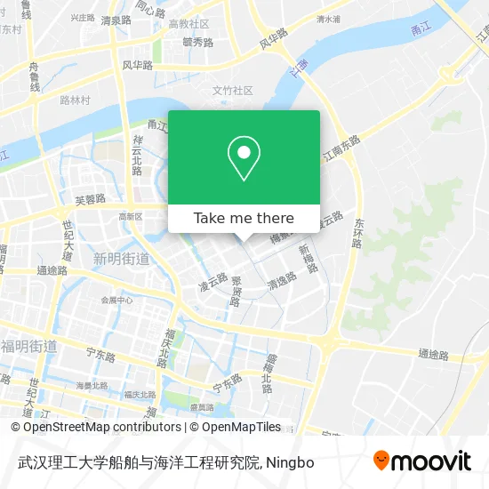武汉理工大学船舶与海洋工程研究院 map
