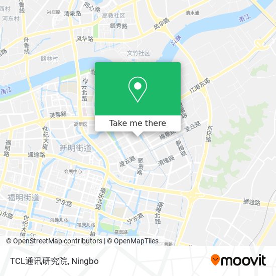 TCL通讯研究院 map