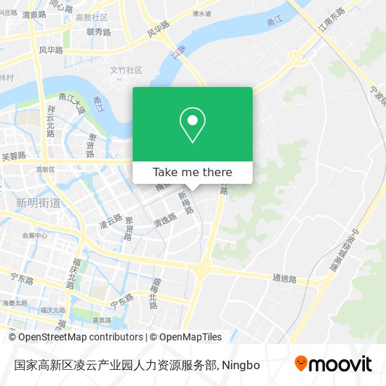 国家高新区凌云产业园人力资源服务部 map