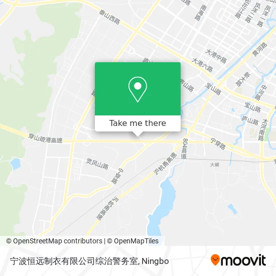 宁波恒远制衣有限公司综治警务室 map