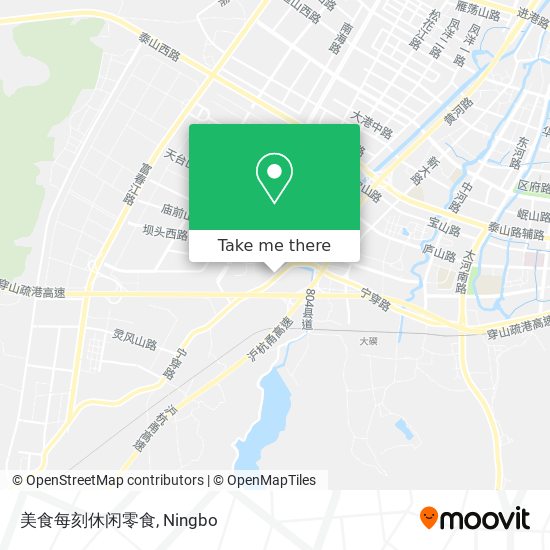 美食每刻休闲零食 map