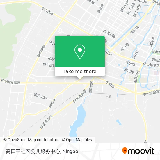 高田王社区公共服务中心 map