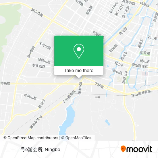二十二号e游会所 map