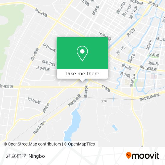 君庭棋牌 map