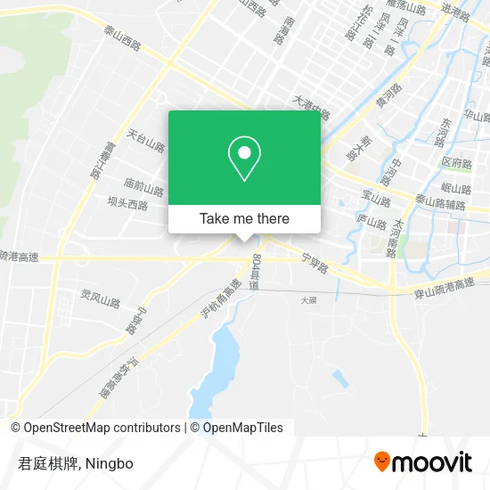 君庭棋牌 map