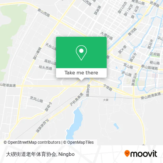 大碶街道老年体育协会 map