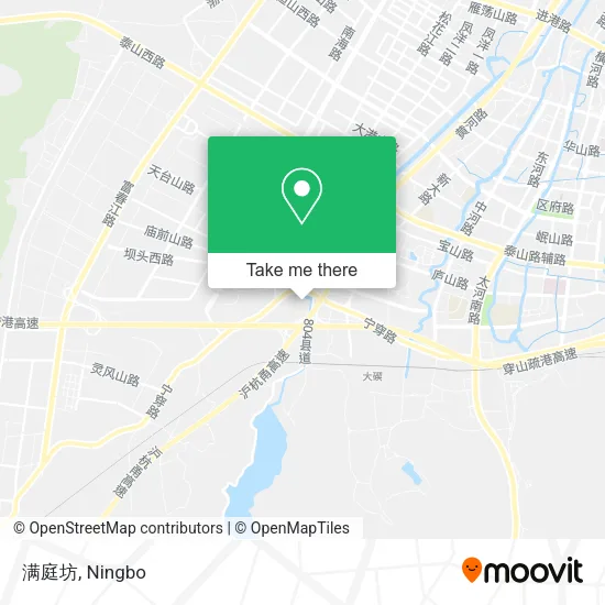 满庭坊 map