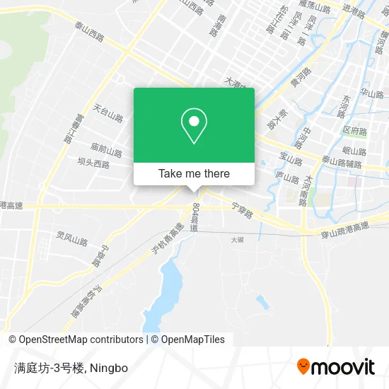 满庭坊-3号楼 map