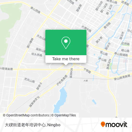 大碶街道老年培训中心 map