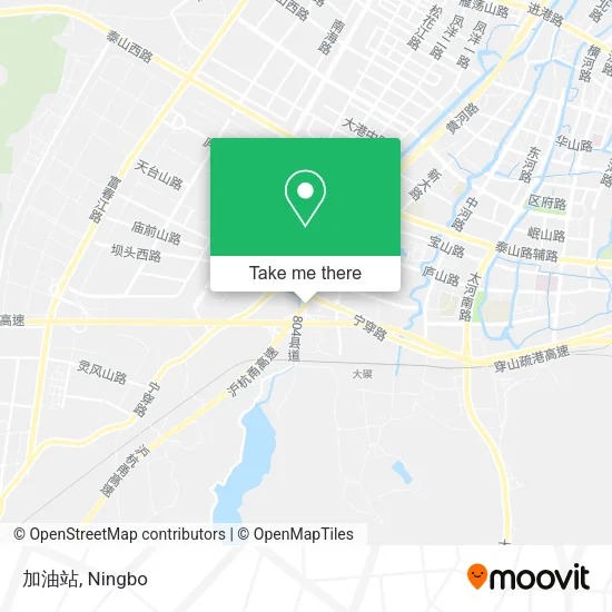 加油站 map