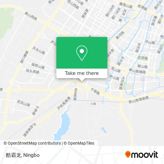 酷霸龙 map
