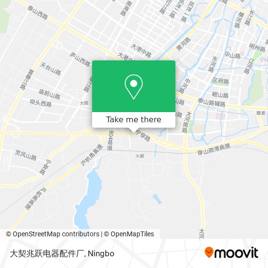 大契兆跃电器配件厂 map