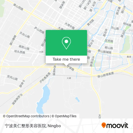 宁波美仁整形美容医院 map