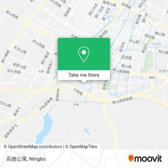 高德公寓 map