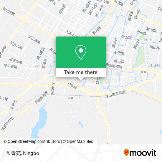 常青苑 map
