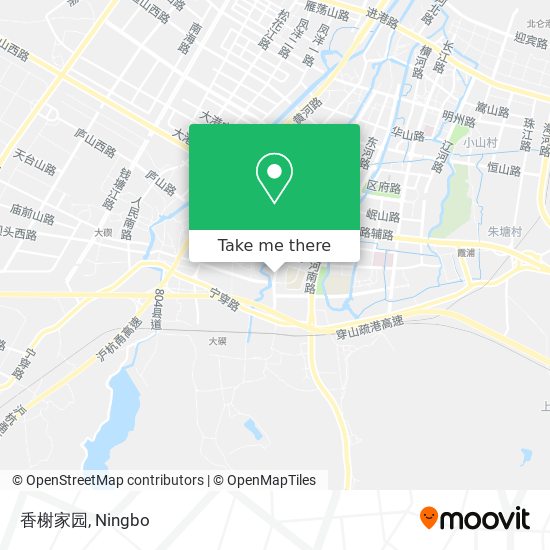 香榭家园 map