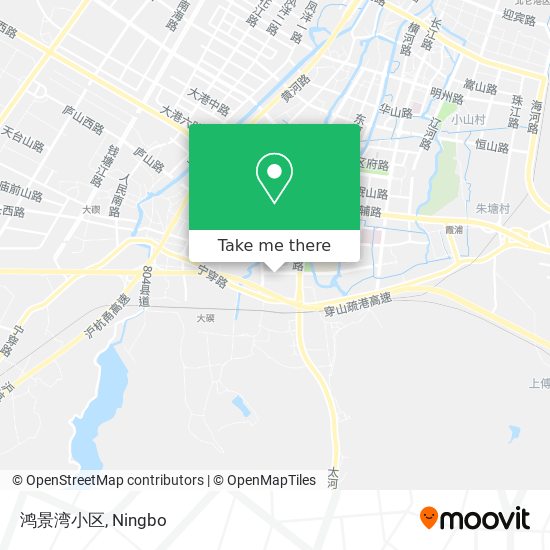 鸿景湾小区 map