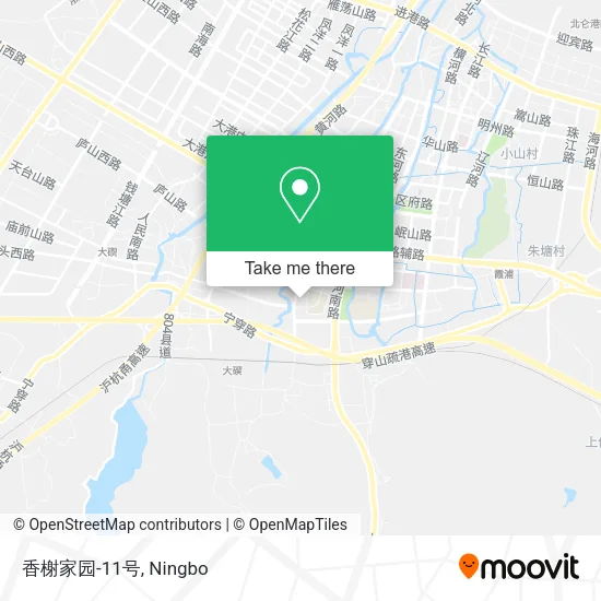 香榭家园-11号 map