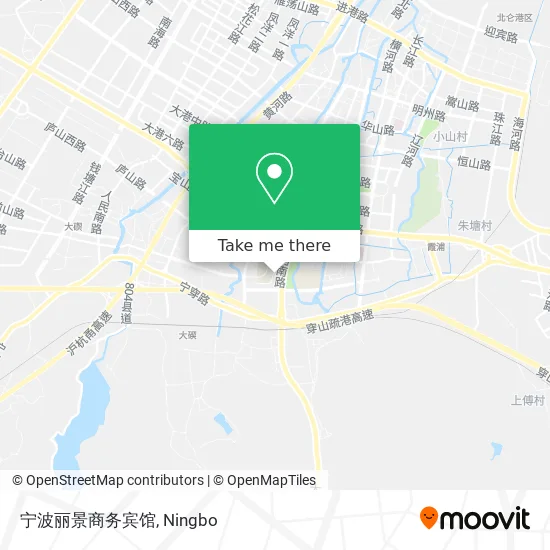 宁波丽景商务宾馆 map