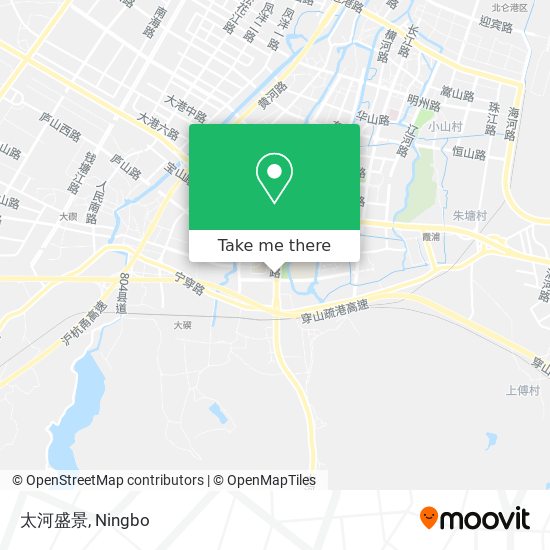 太河盛景 map