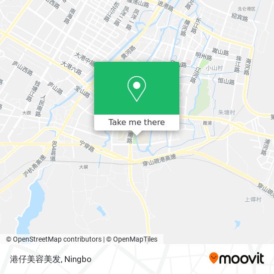 港仔美容美发 map