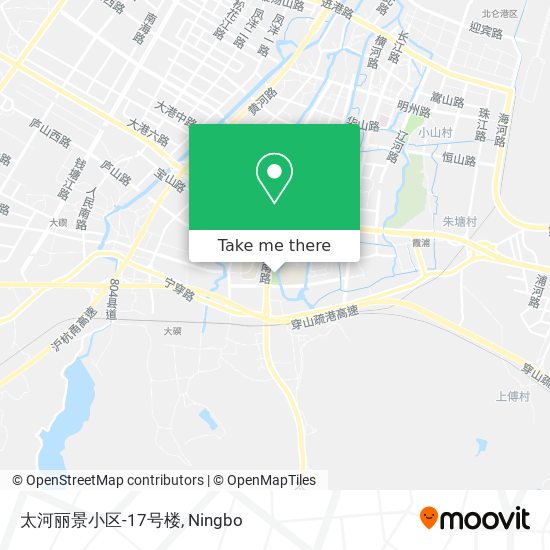 太河丽景小区-17号楼 map