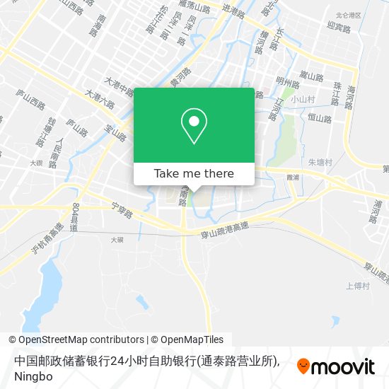 中国邮政储蓄银行24小时自助银行(通泰路营业所) map