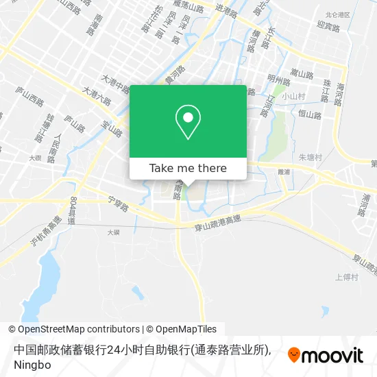 中国邮政储蓄银行24小时自助银行(通泰路营业所) map