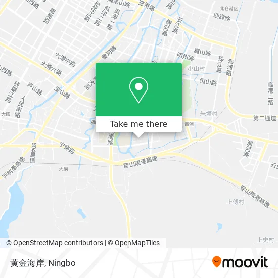 黄金海岸 map