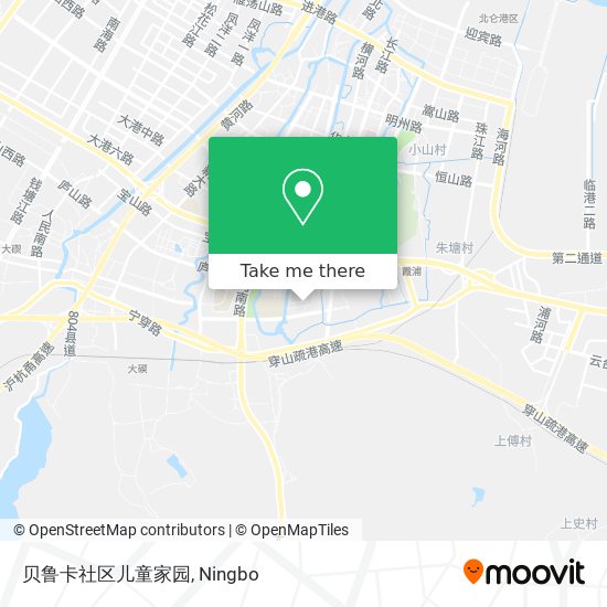 贝鲁卡社区儿童家园 map