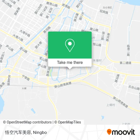 悟空汽车美容 map