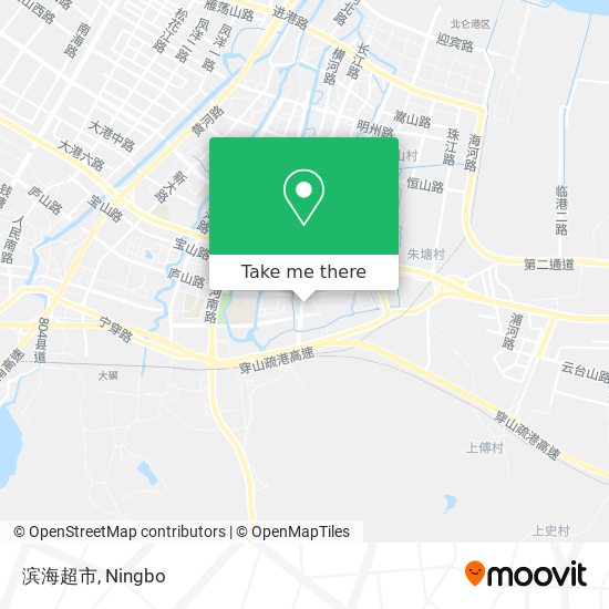 滨海超市 map