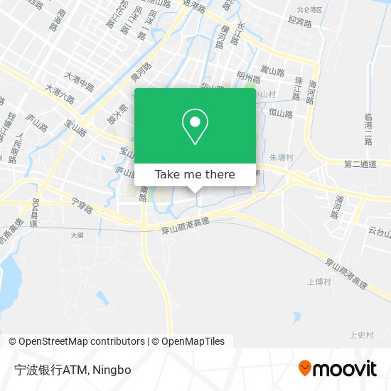 宁波银行ATM map